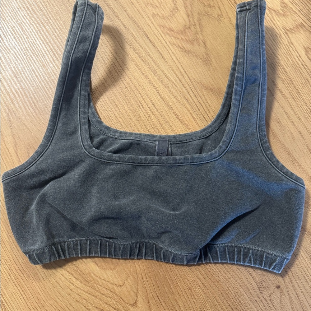 SKIMS Dark Gray Tank Top